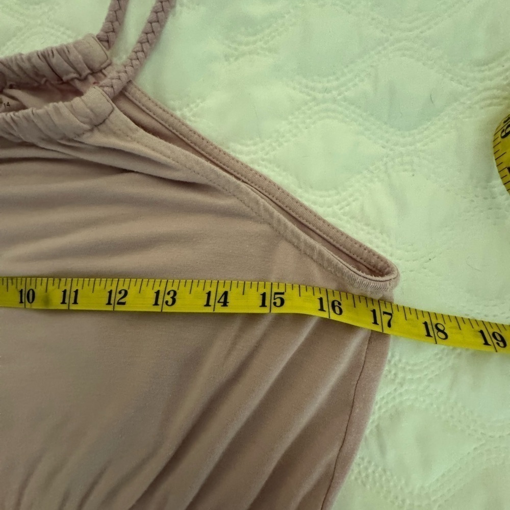 Bixby Nomad Pink to Grey Ombré sundress Super Soft Women's Dress sz L - Picture 12 of 14